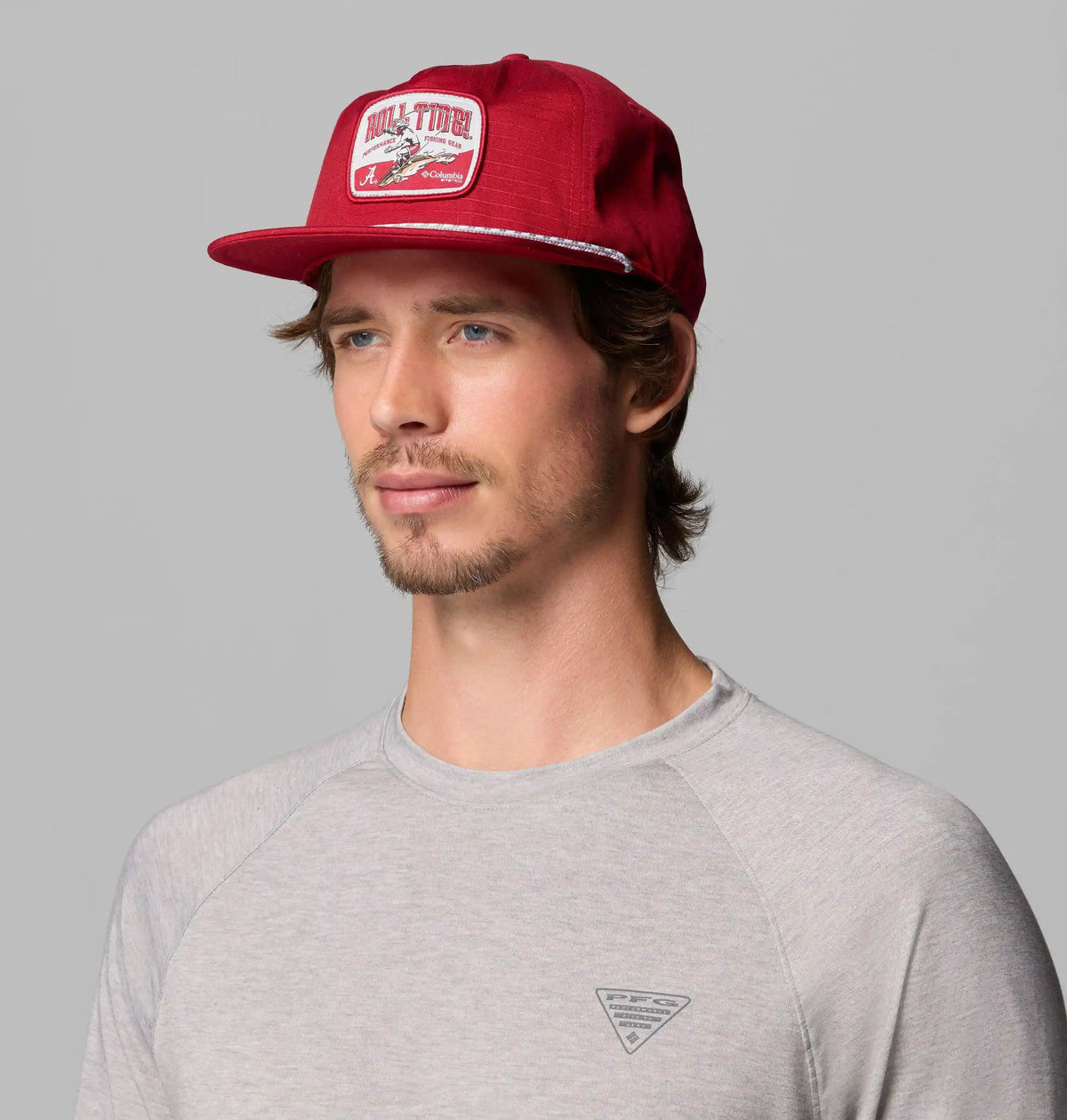 Collegiate PFG Rope Snapback - Alabama