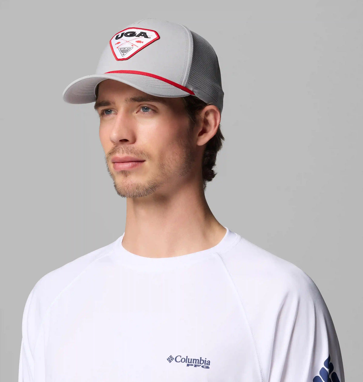 Collegiate PFG Tidal Pursuit 110 Snapback - Georgia
