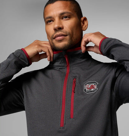 Men's Collegiate Essential Hike Grid Fleece Half Zip - South Carolina