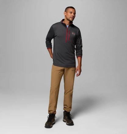 Men's Collegiate Essential Hike Grid Fleece Half Zip - South Carolina