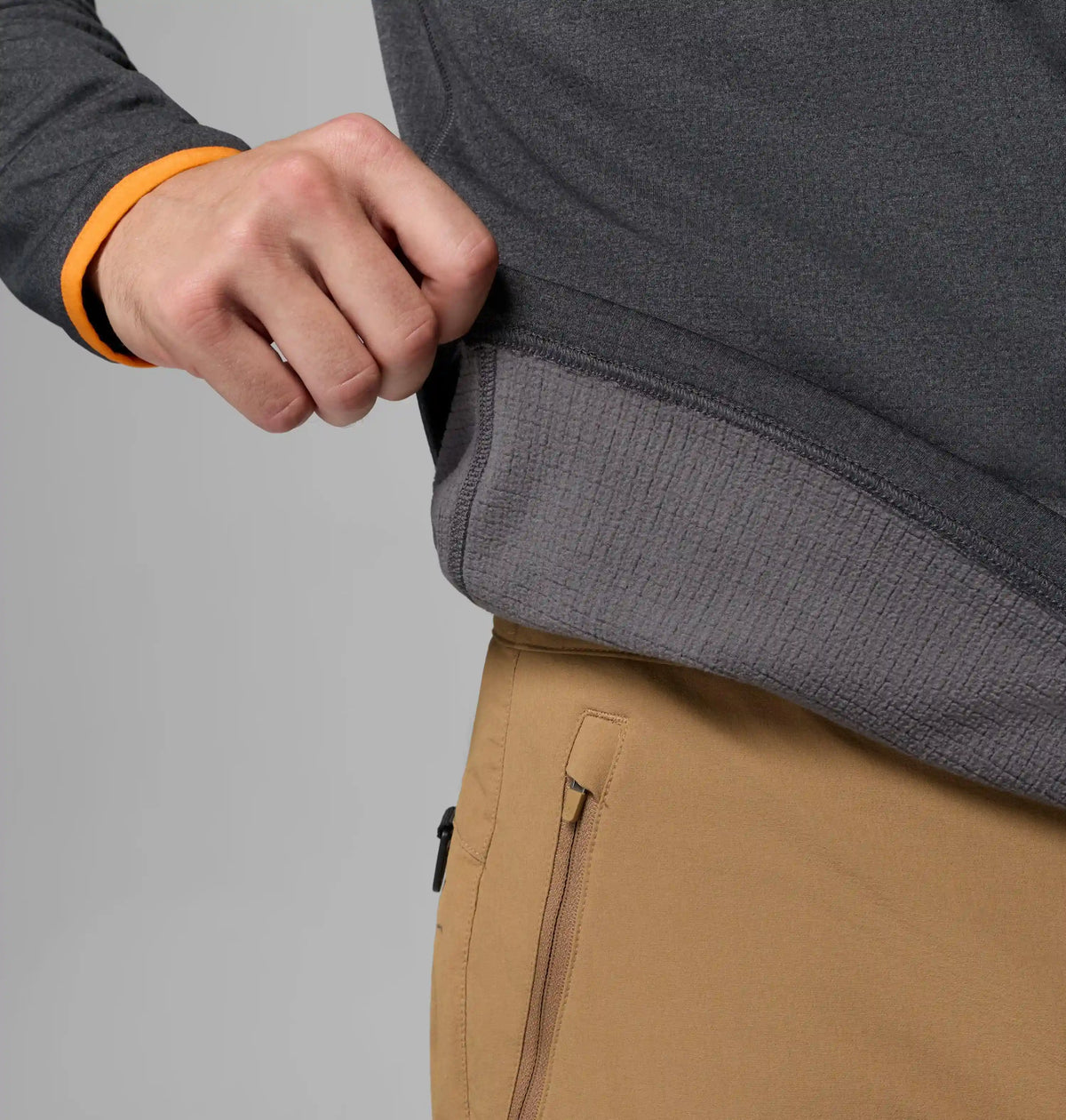 Men's Collegiate Essential Hike Grid Fleece Half Zip - Tennessee