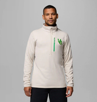 Men's Collegiate Essential Hike Grid Fleece Half Zip - Oregon