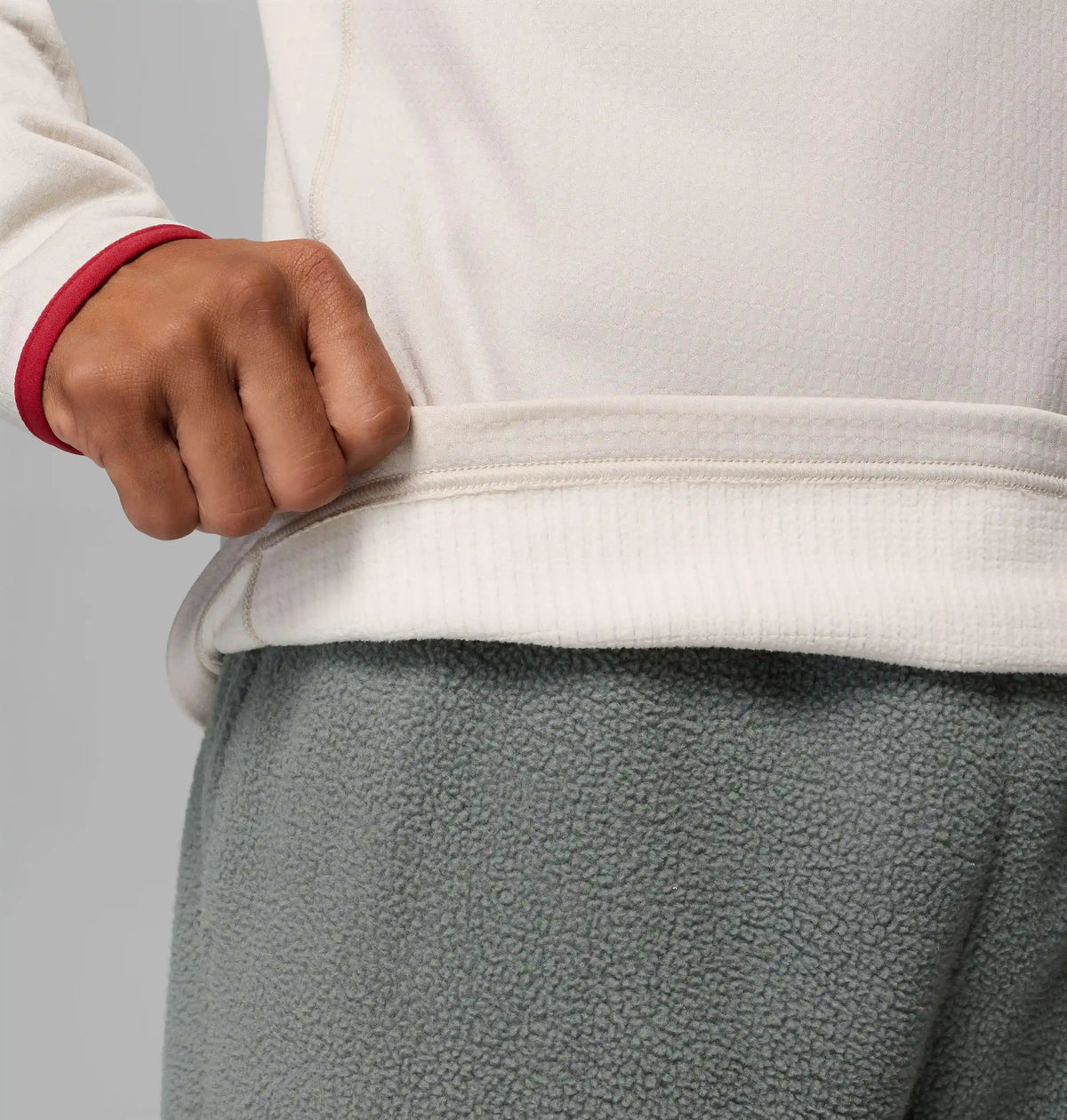 Men's Collegiate Essential Hike Grid Fleece Half Zip - Alabama
