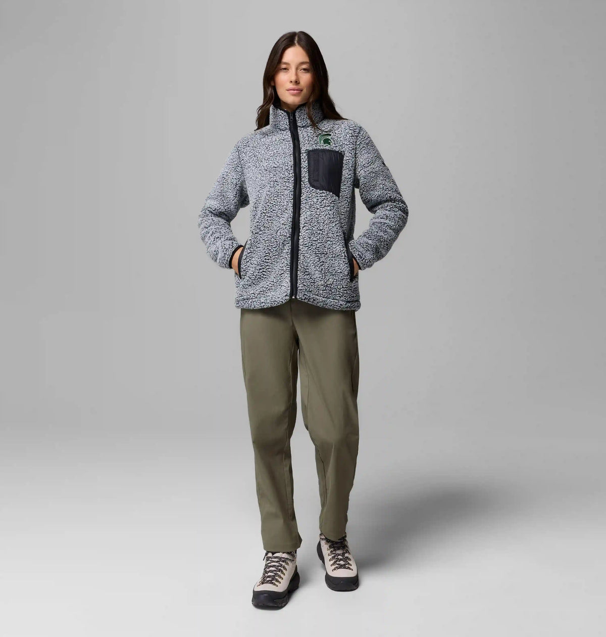 Women's Collegiate West Bend Full Zip Fleece - Michigan