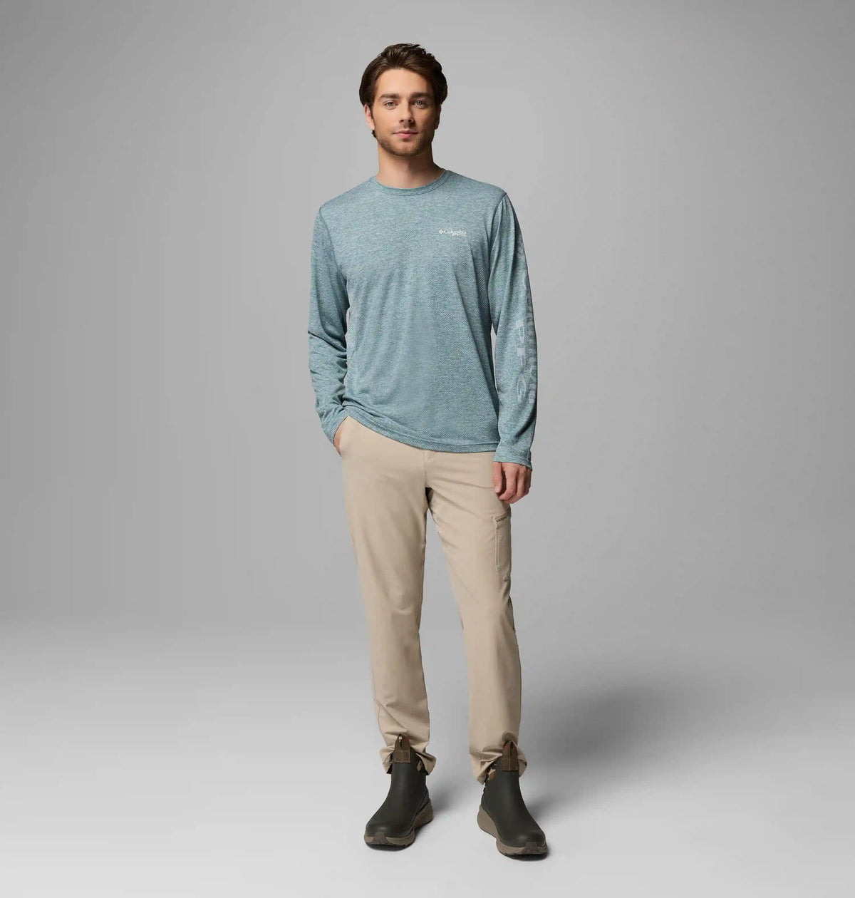Men's PFG Terminal Tech Long Sleeve Shirt