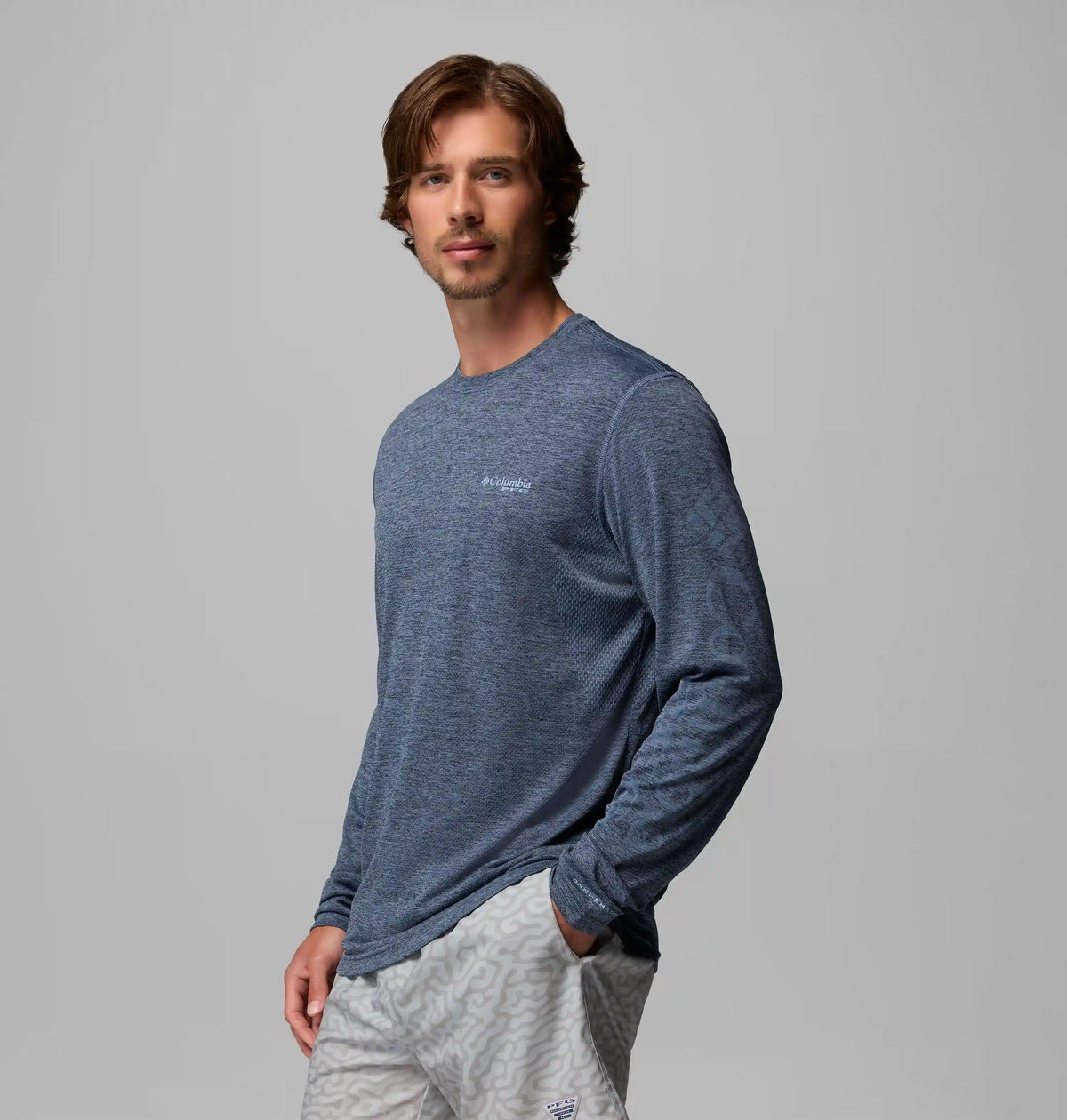 Men's PFG Terminal Tech Long Sleeve Shirt
