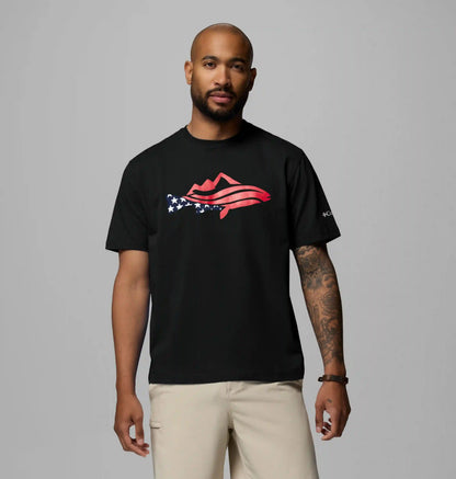 Men's PFG Silver Bank Trout Mountain T-Shirt