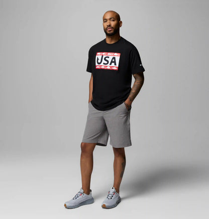 Men's PFG Silver Bank Americana Hook Flag T-Shirt