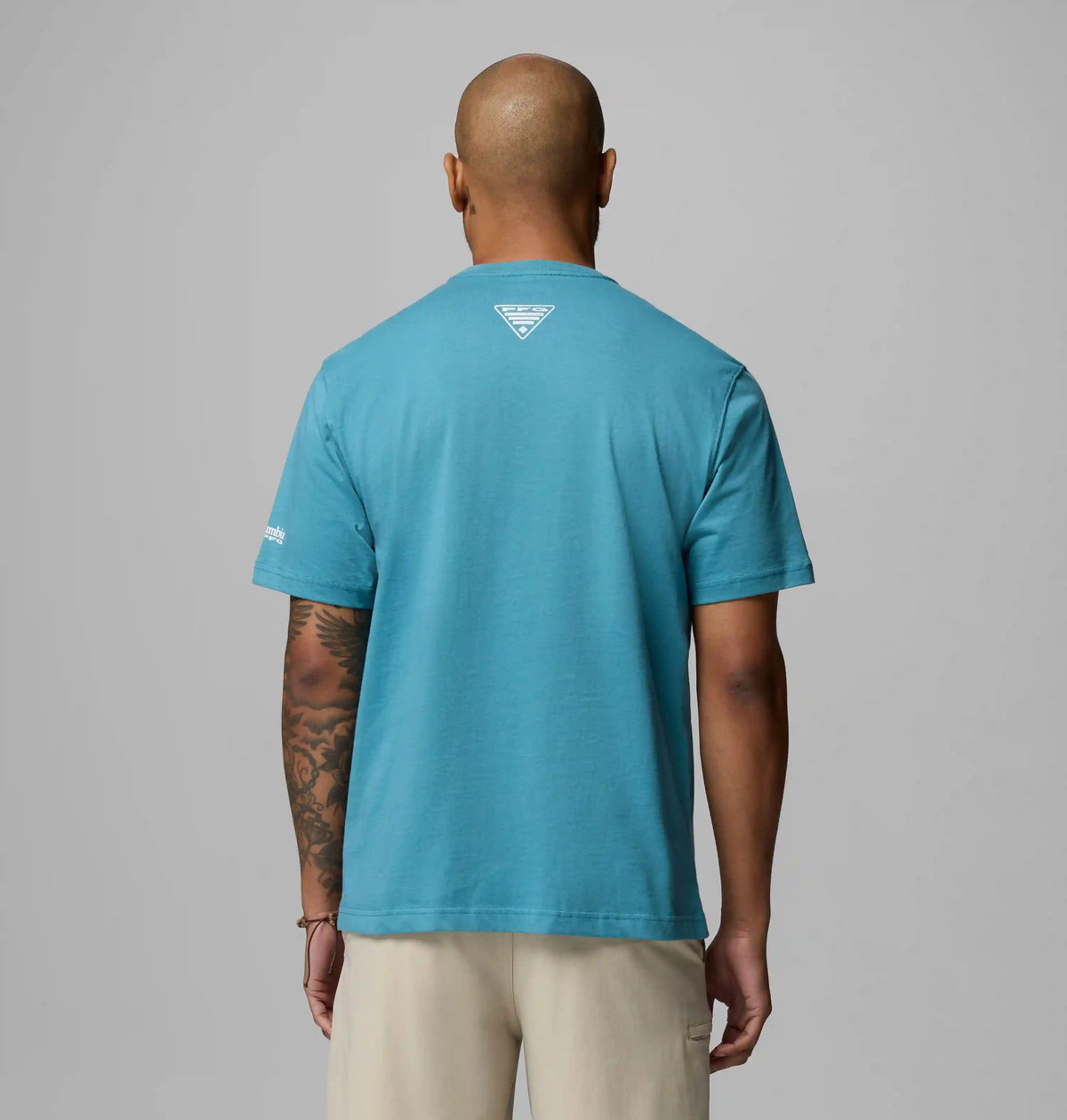 Men's PFG Silver Bank Americana Hook Flag T-Shirt