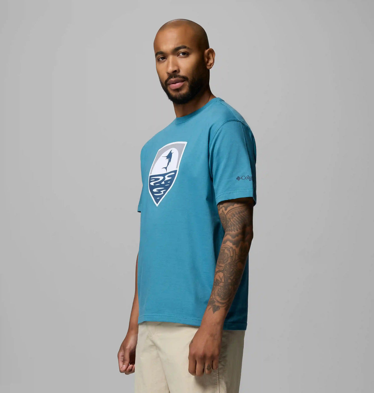 Men's PFG Silver Bank T-Shirt