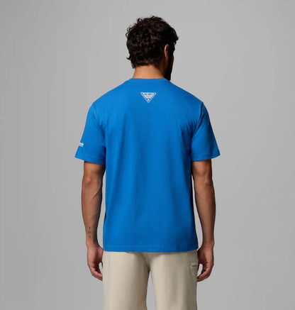 Men's PFG Silver Bank Americana Hook Flag T-Shirt
