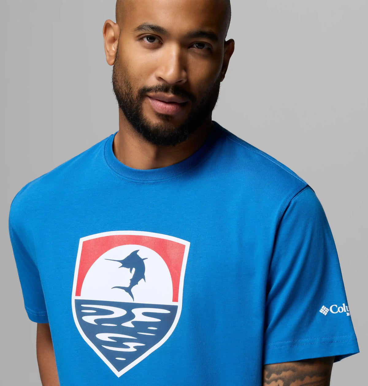 Men's PFG Silver Bank T-Shirt