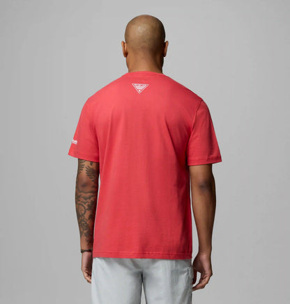 Men's PFG Silver Bank Americana Hook Flag T-Shirt