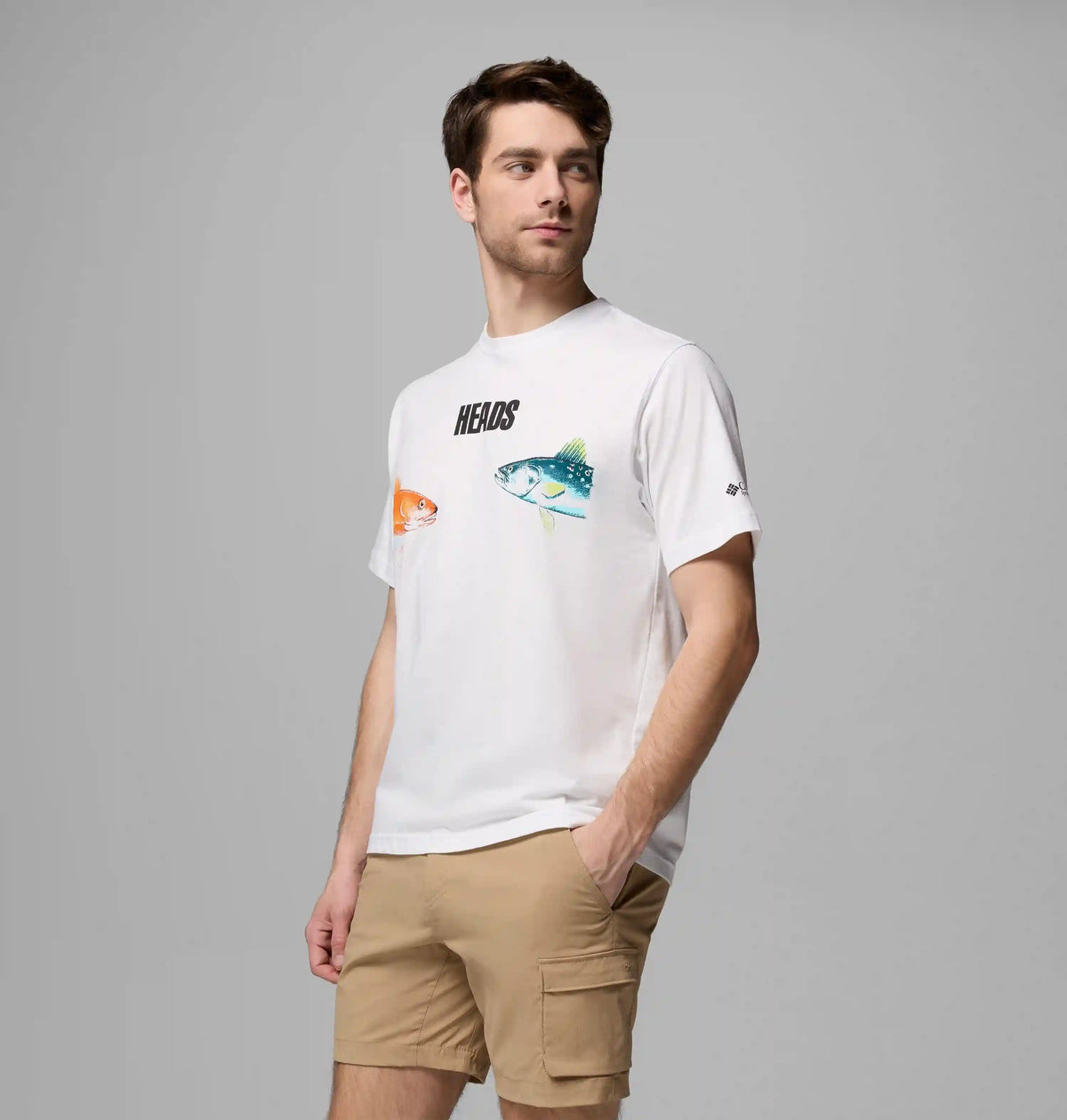 Men's PFG Speck Red T-Shirt