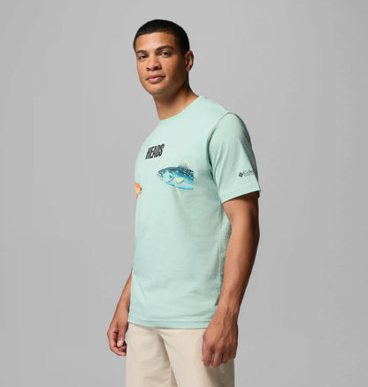 Men's PFG Speck Red T-Shirt