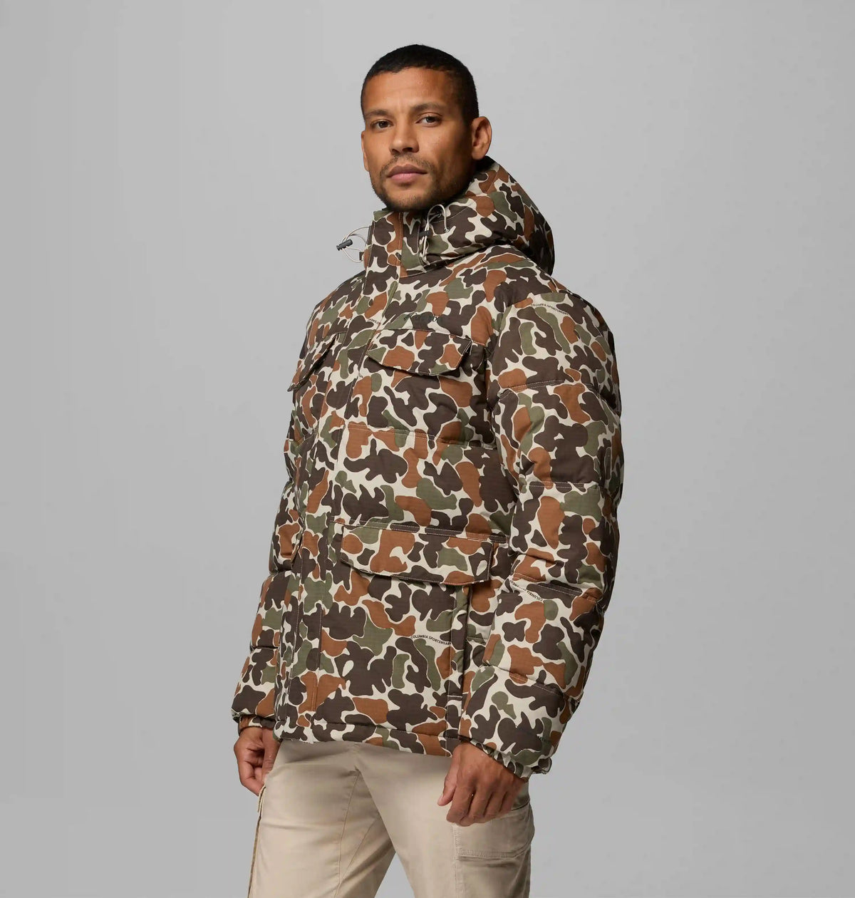 Landroamer Printed Puffer Jacket