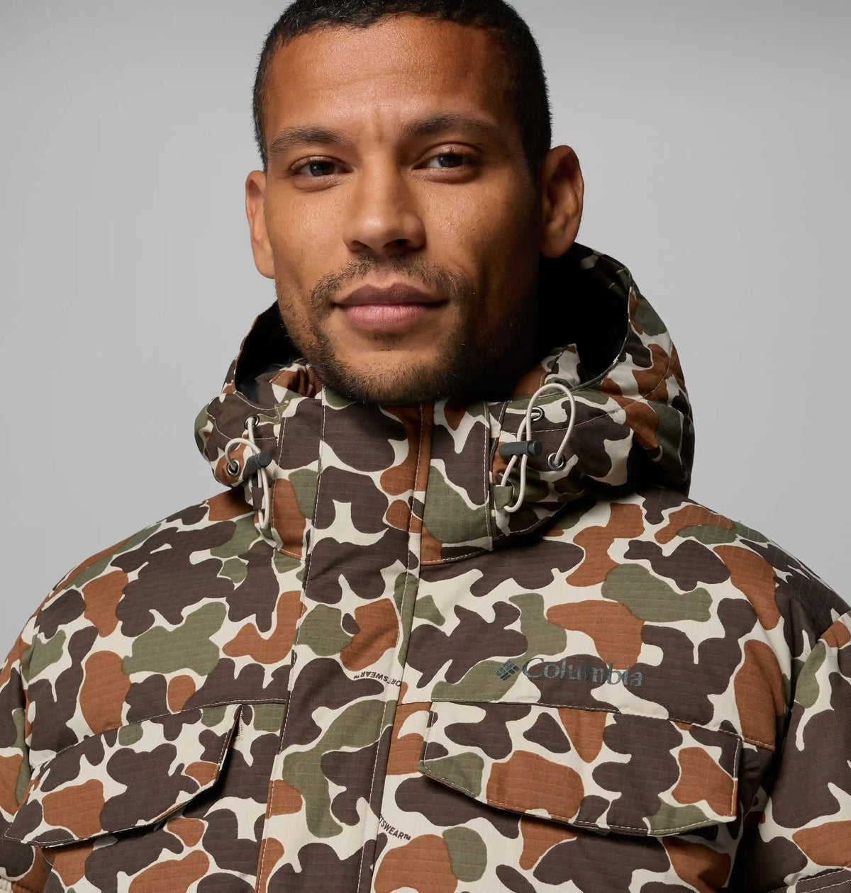 Landroamer Printed Puffer Jacket
