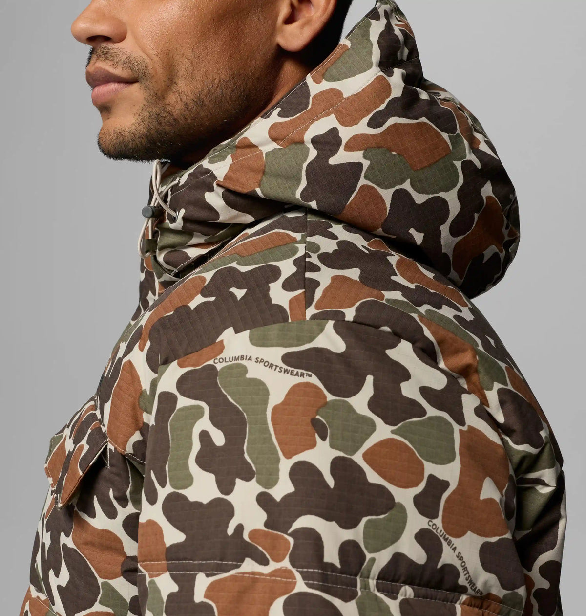 Landroamer Printed Puffer Jacket