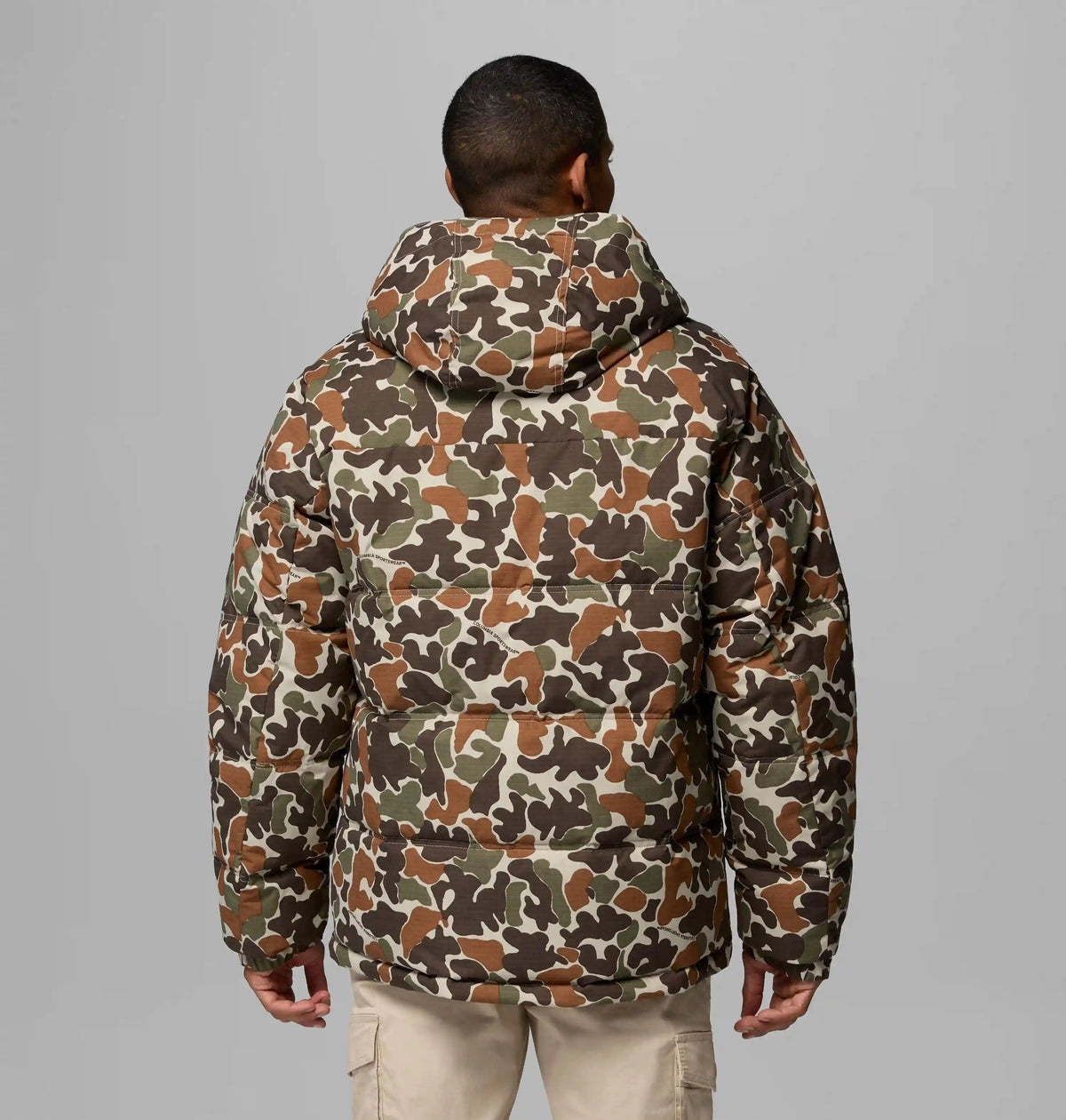 Landroamer Printed Puffer Jacket