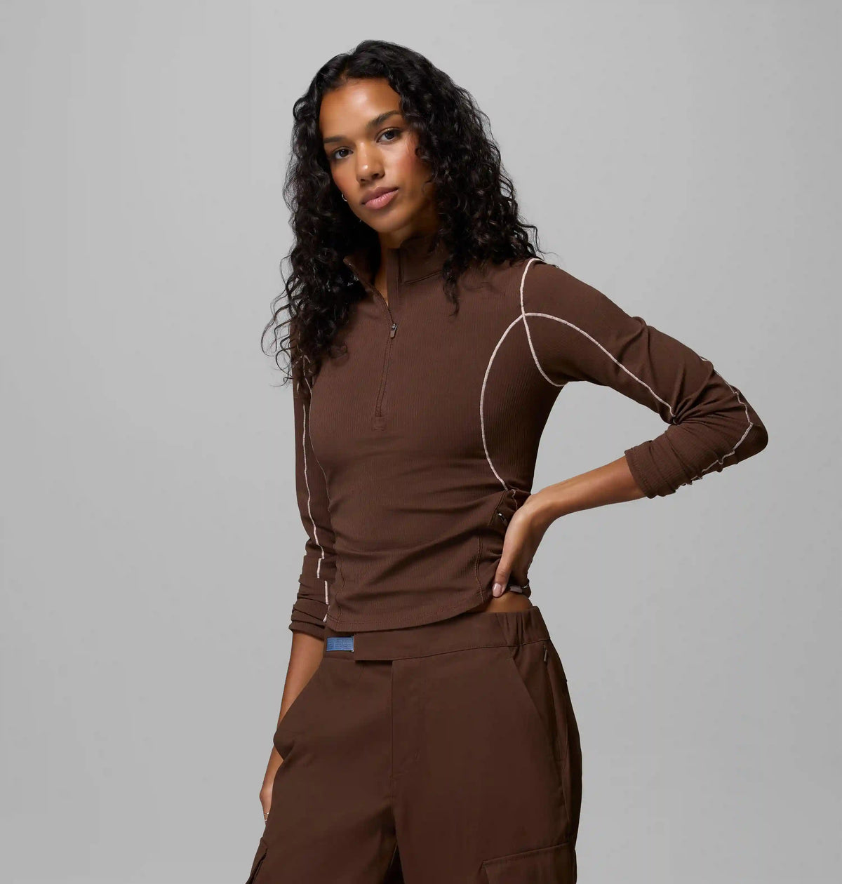 Women's Stonefall Cliff Half Zip Shirt