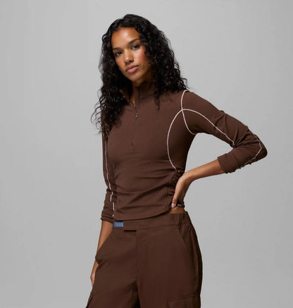 Women's Stonefall Cliff Half Zip Shirt