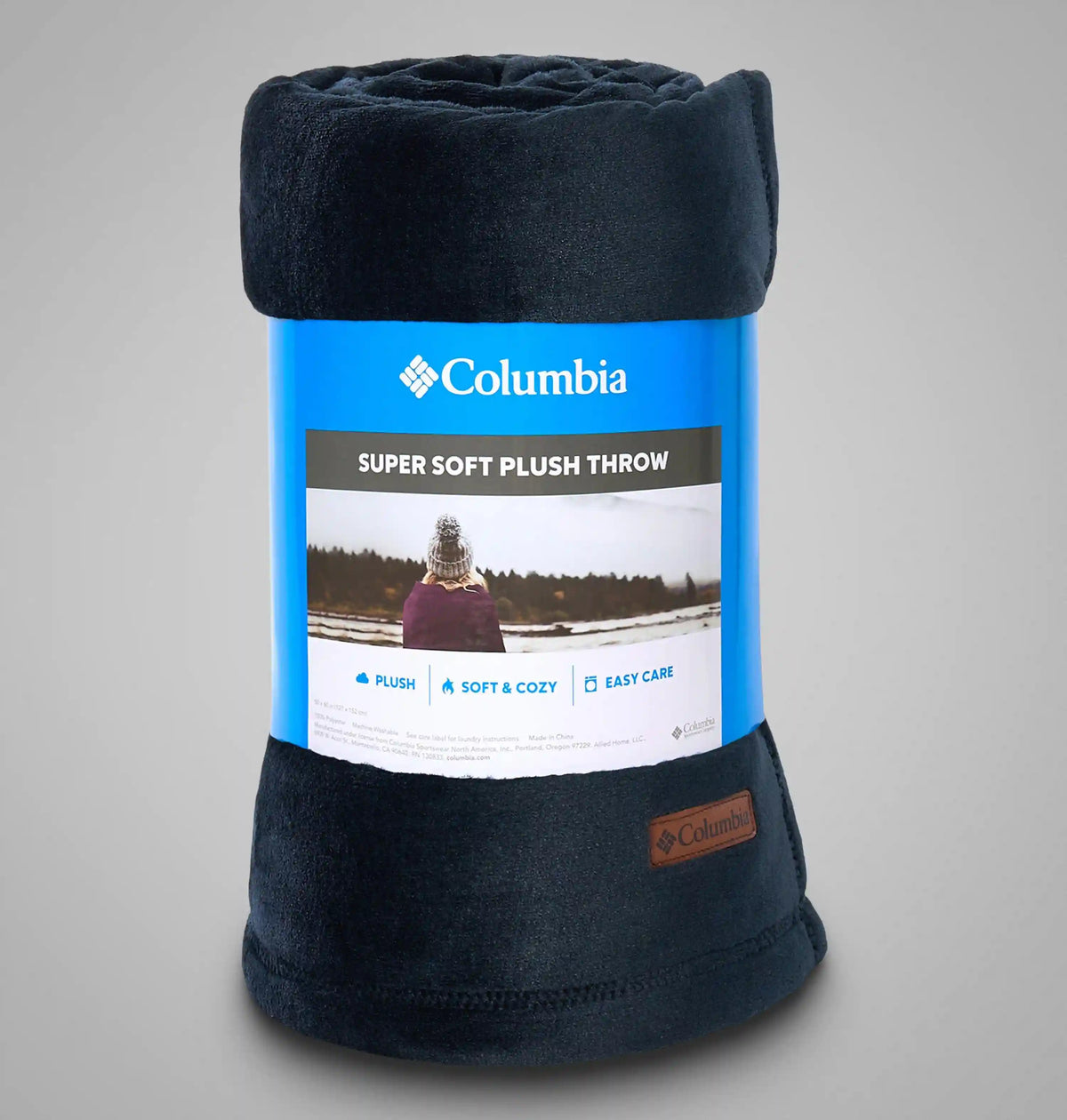 Columbia Plush Throw