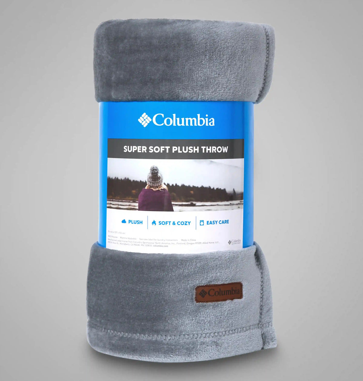 Columbia Plush Throw