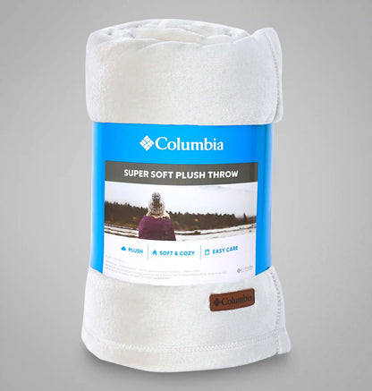 Columbia Plush Throw