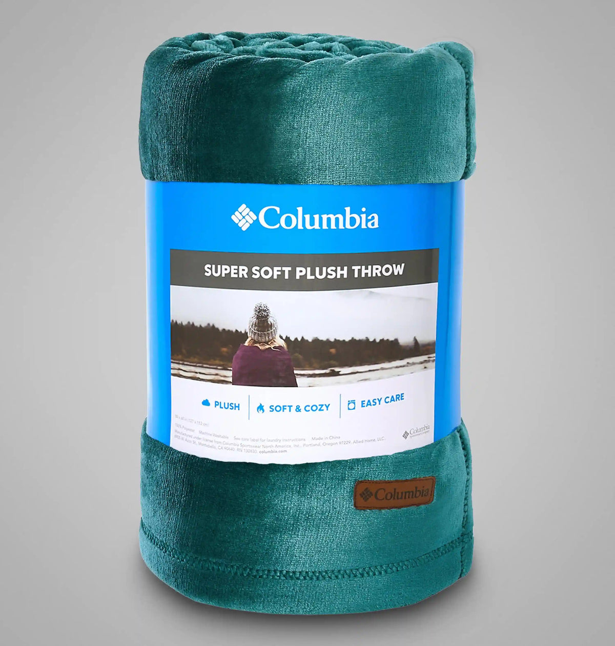 Columbia Plush Throw