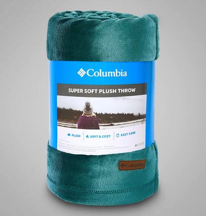 Columbia Plush Throw
