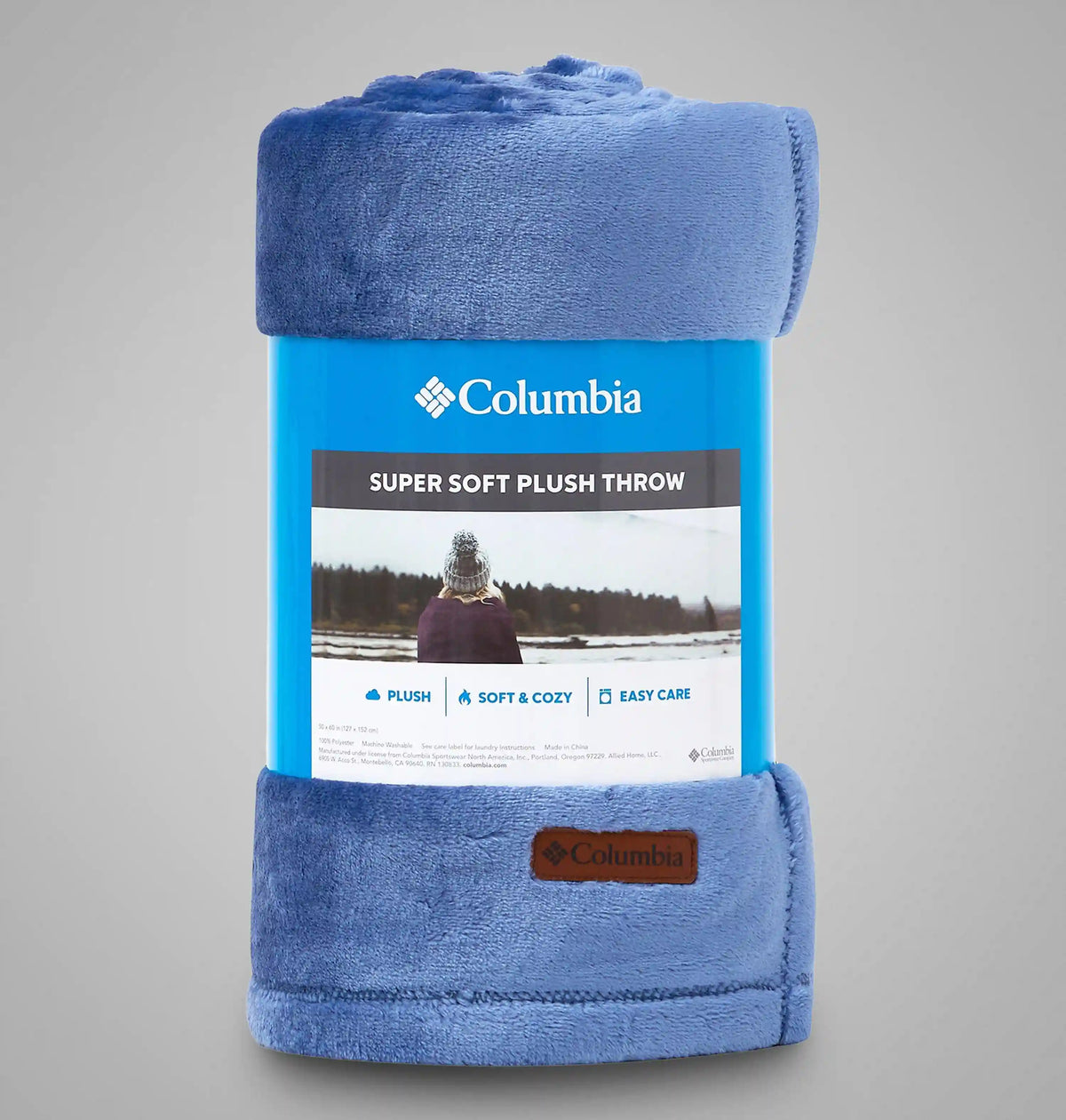 Columbia Plush Throw