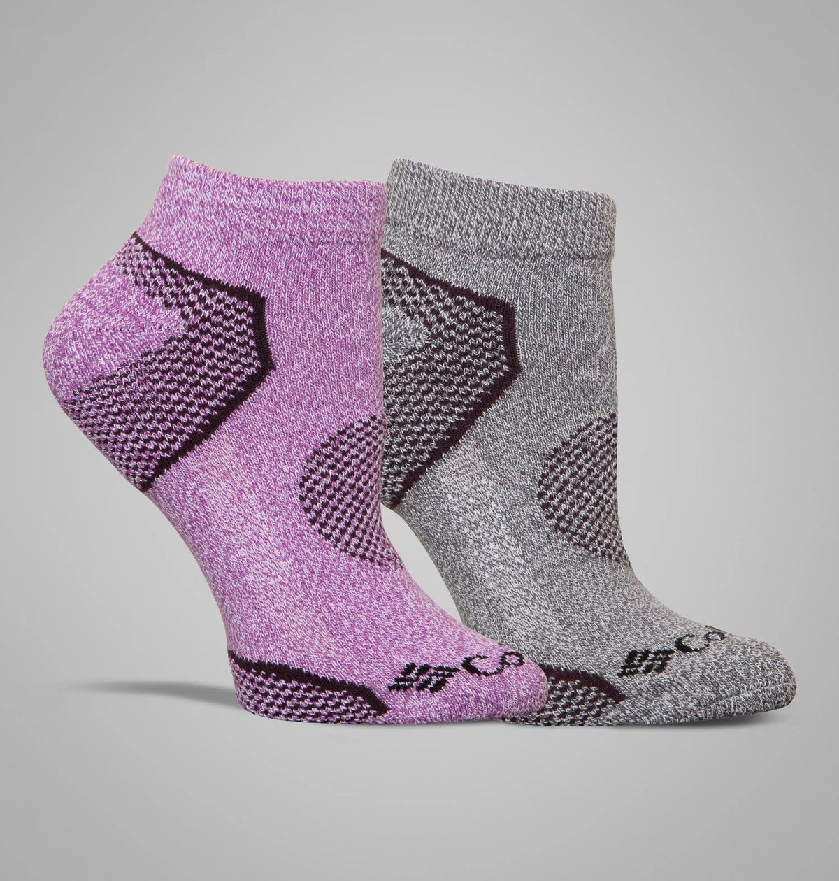 Women's Balance Point Low-Cut Socks - 2 Pack