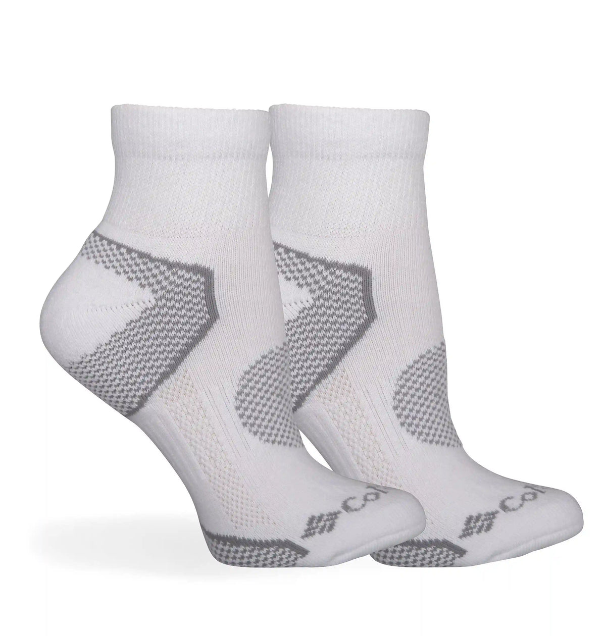Balance Point Walk Quarter Socks - 2 Pack