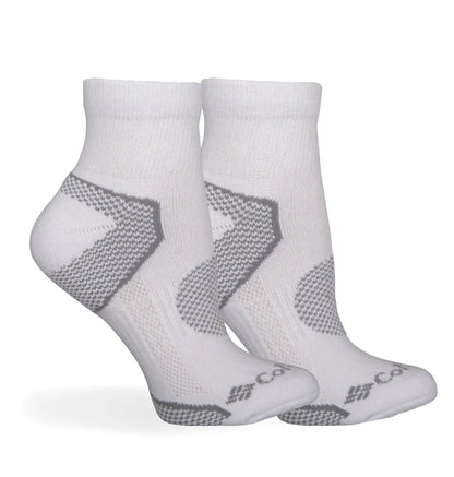 Balance Point Walk Quarter Socks - 2 Pack