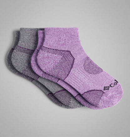 Balance Point Walk Quarter Socks - 2 Pack