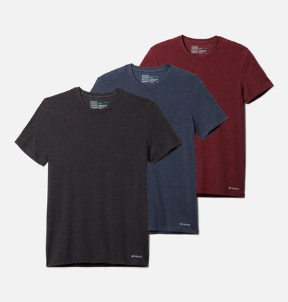 Men's Performance Cotton Stretch Crew - 3 pack