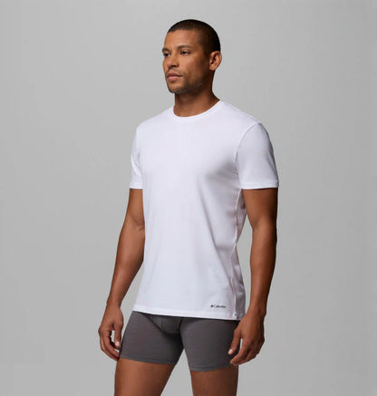 Men's Performance Cotton Stretch Crew - 3 pack