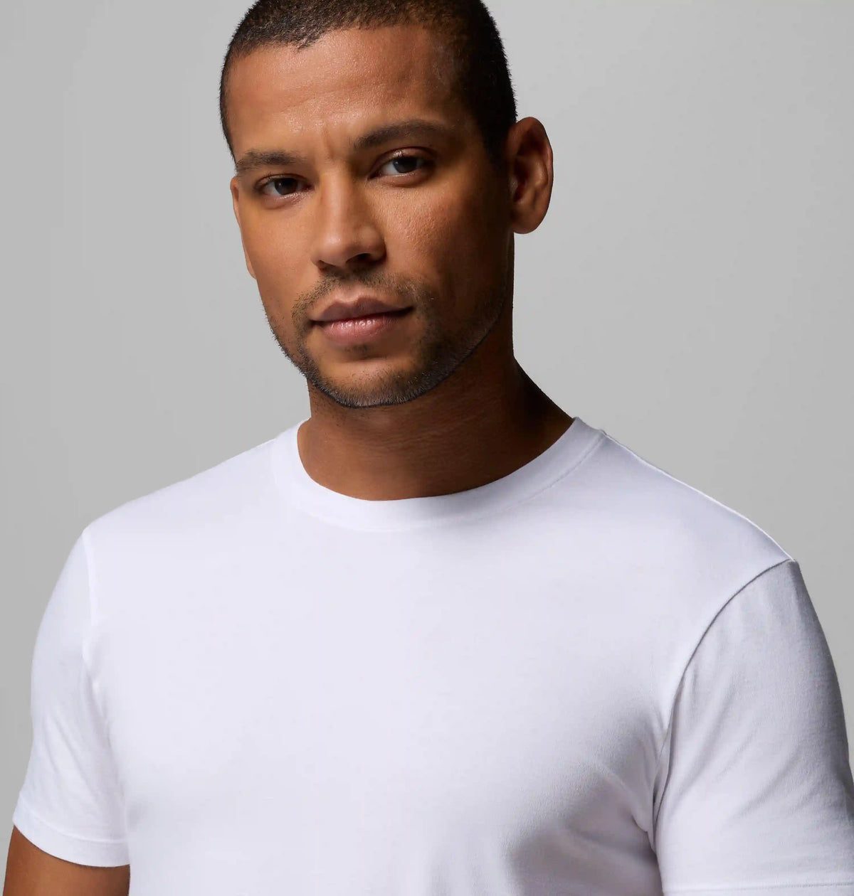 Men's Performance Cotton Stretch Crew - 3 pack