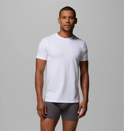 Men's Performance Cotton Stretch Crew - 3 pack