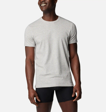 Men's Performance Cotton Stretch Crew - 3 pack