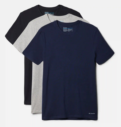 Men's Performance Cotton Stretch Crew - 3 pack