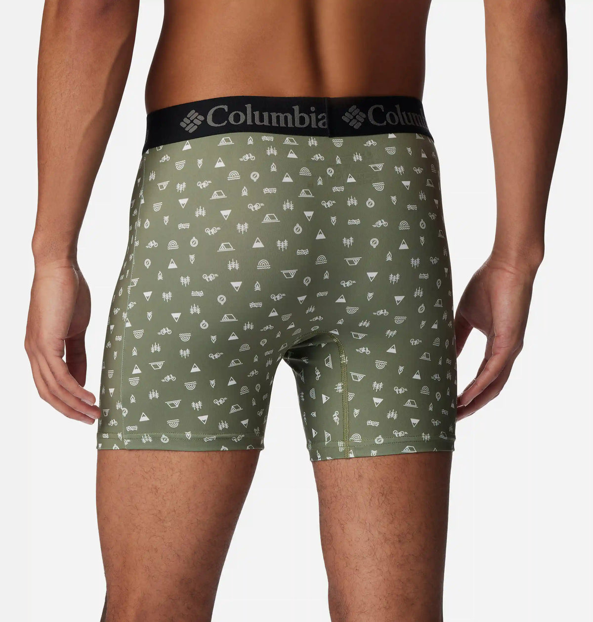 Mens Printed 360 Stretch Boxer Briefs - 3 Pack