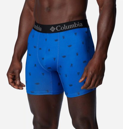 Mens Printed 360 Stretch Boxer Briefs - 3 Pack