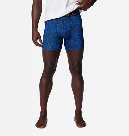 Mens Printed 360 Stretch Boxer Briefs - 3 Pack
