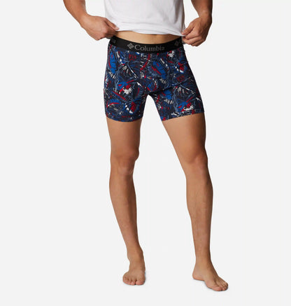 Mens Printed 360 Stretch Boxer Briefs - 3 Pack