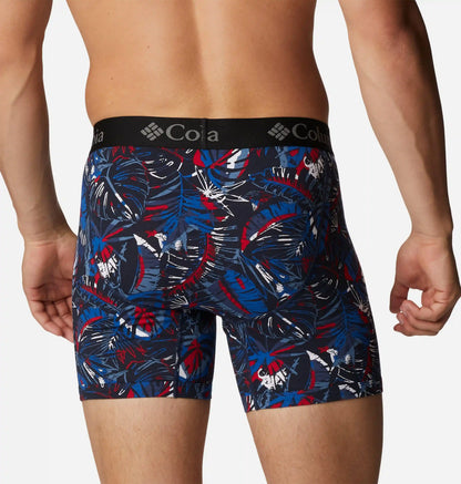 Mens Printed 360 Stretch Boxer Briefs - 3 Pack