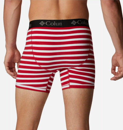 Mens Printed 360 Stretch Boxer Briefs - 3 Pack