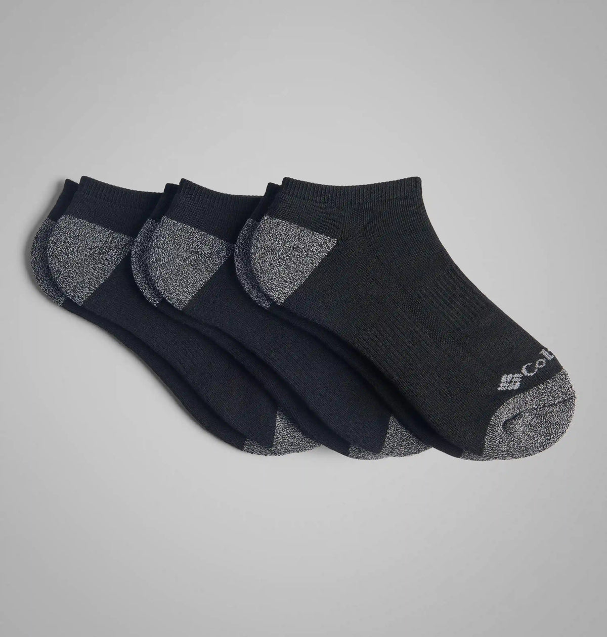 Men's Half Cushion No-Show Socks - 3 Pack