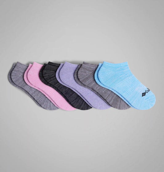 Women's Space Dye No Show Socks - 6 Pack