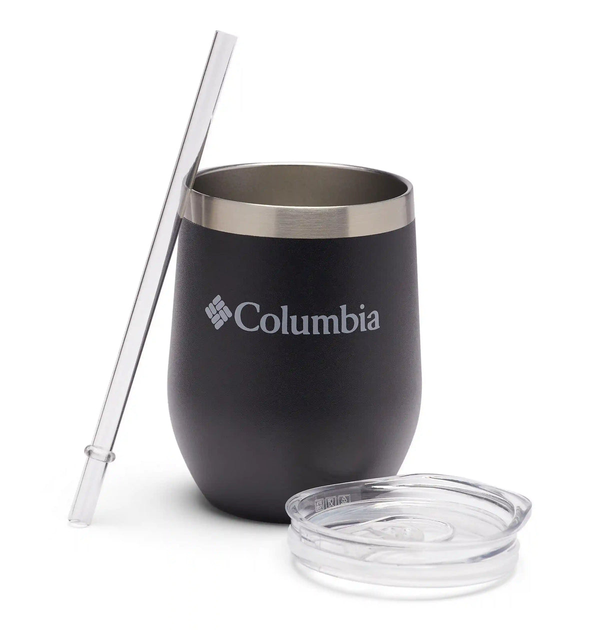 Insulated Tumbler with Straw - 12 ounces